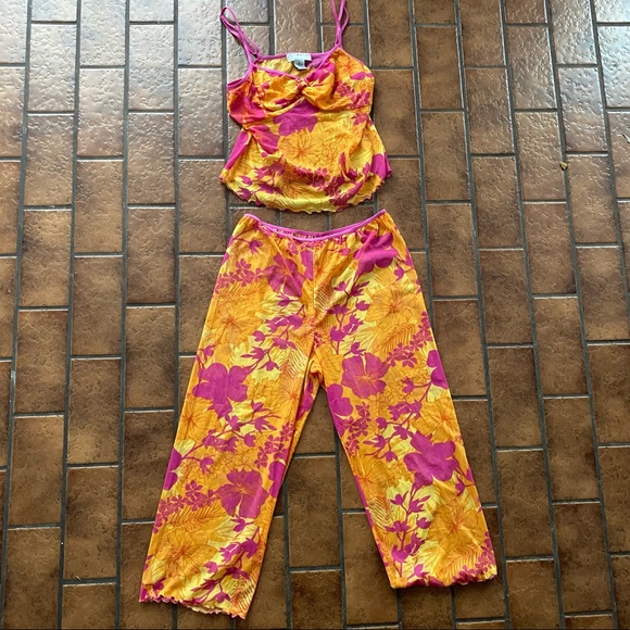 Other - Sheer Y2K Style Floral Set